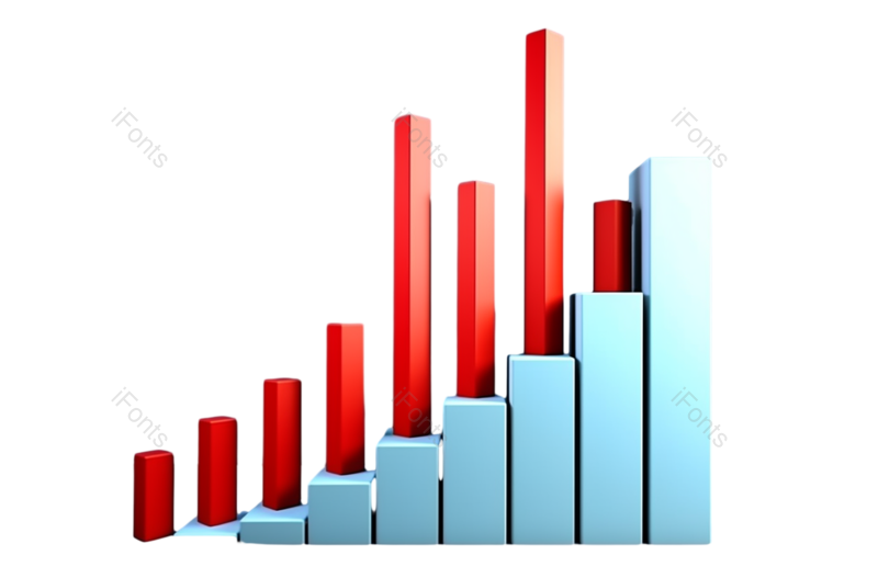 形状图片,金融元素,箭头PNG,图表免抠素材